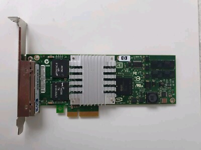 HP NC364T Quad Port Ethernet Netzwerk Schnittstelle Adapter PCI-e 