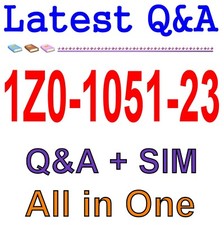 Best Exam Practice Material for 1Z0-1051-23 Exam Q A