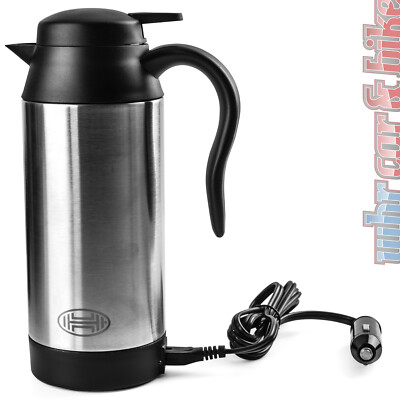 12V Kettle Stainless Steel Heyner Premium 750ml 120W Car Caravan Camping 