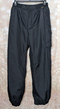 Edelweiss Skiwear Men's Solid Black Snow Pants Size 38