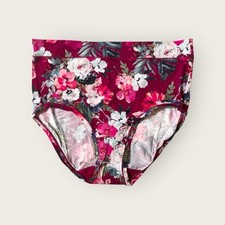 Lane Bryant Cacique Comfort Bliss Full Brief Panty 14/16 Tropical Blooms