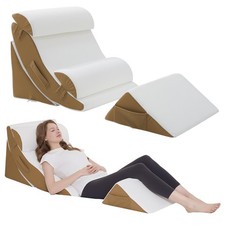 Wedge Pillow Set for After Surgery – 5PCS Orthopedic Bed Wedge Pillow Set for...