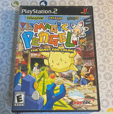 Agetec Magic Pengel: The Quest for Color PS2 Complete W/Manual