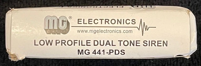 Security Alarm Siren-Low Profile, Dual Tone Alarm Siren - NEW - Image 3 of 4