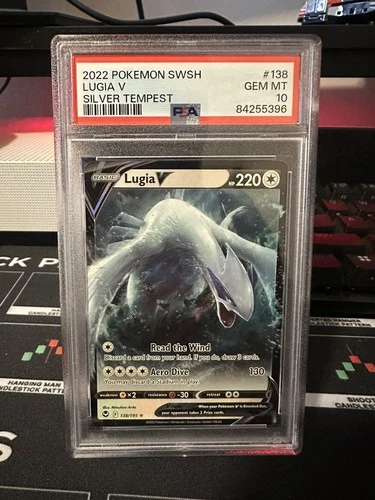 2022 LUGIA V SWORD & SHIELD SILVER TEMPEST #138 POKEMON PSA 10 GEM MINT