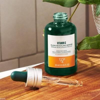 10% Vitamin C & Bakuchiol Gesichtsserum Aufhellend Feuchtigkeit Serum Set