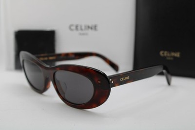 NEW CELINE CL40310U 52A HAVANA BROWN AUTHENTIC SUNGLASSES 54-18