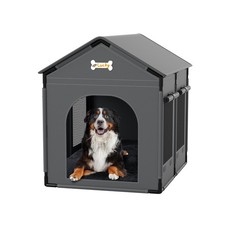 Dog House Indoor Dog Kennel Bed Mat with Cushion for Small Medium Large Dogs ...