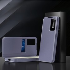 New Smart View Wallet Case for Samsung Galaxy S24 25 26 Ultra Book Folding Cover