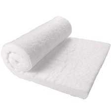 Ceramic Fiber Insulation, 1" Thick x 12" x 24", 1"x12"x24" - Standard, White