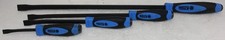 Matco Tools Pry Bar Set 4 - Piece Curved Tip Strike Handle Blue