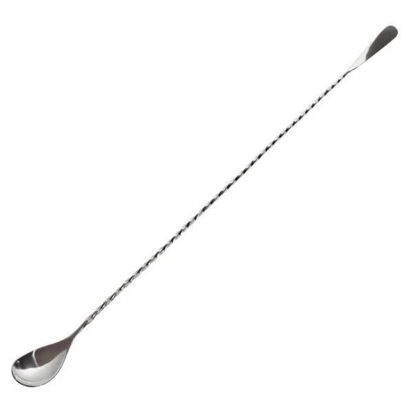 Beaumont Home Bar Accessories Mezclar Hudson Stainless Steel Cocktail Mix Spoon