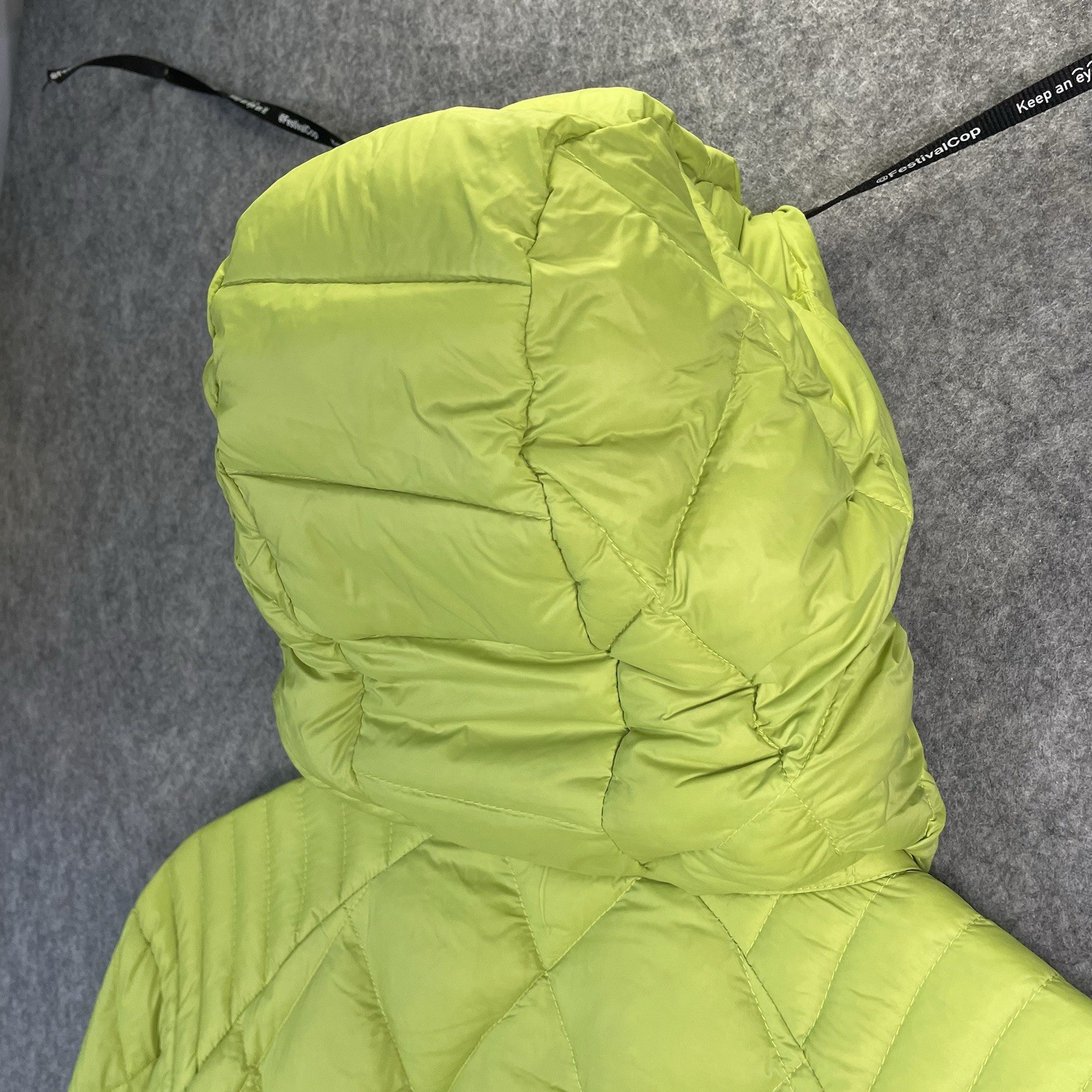 Trespass Down Puffer Jacket Womens Medium Yellow … - image 19