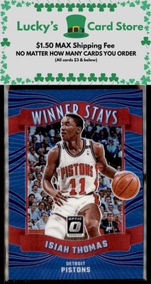 2023-24 Donruss Optic #14 Isiah Thomas Winner Stays Purple