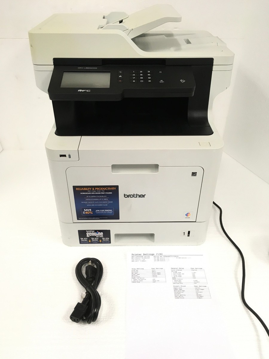 Brother MFC-L8900CDW Multi-Function Color Laser Printer w/ Toner