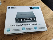 D-Link Gigabit Switch 5-Port Ungeöffnet OVP