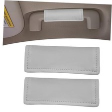 2PCS Car Grab Handle Cover, Car Handle Protector, Anti-Scratch Auto Inner Gray