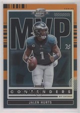 2021 Panini Contenders Optic MVP Orange Prizm /50 Jalen Hurts #MVP-JHU 03ns