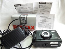  Rare PENTAX EI-100 Digital Lomography Camera Cable  Power Adapter  Tested 