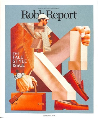 Robb Report Magazine Sept 2026 ~ Fall Style Issue ~ New Sealed ~ Fast Ship