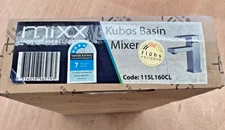 Mixx Kubos Basin Mixer 11SL160CL - Chrome