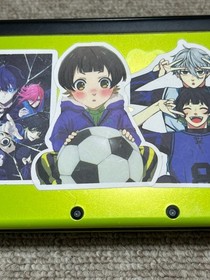 New Nintendo 3DS XL LL Black  Lime Console region Japanese B836