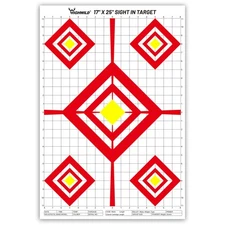Highwild Sight in Shooting Range Paper Target - 17X25 Inches - Suitable for Hand