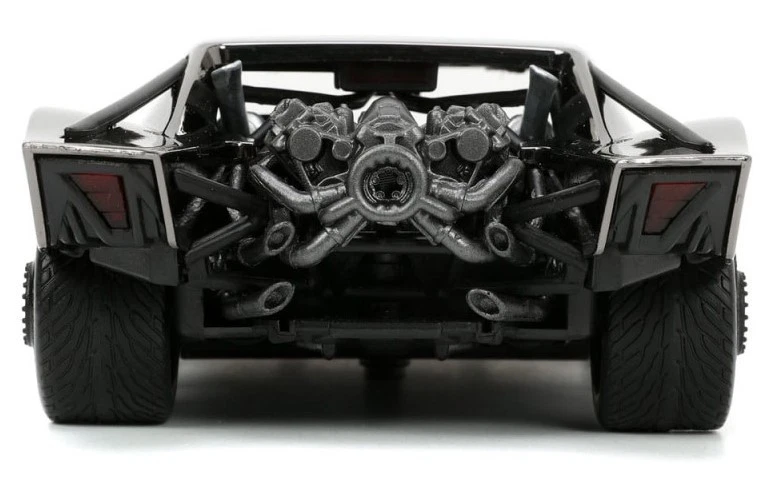 JADA TOYS - Voiture de 2022 avec figurine Batman -Batmobile couleur Noir chro... - Photo 4/4