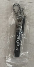 Audi S Keyring Black - Leather- New Audi S Keyring Black - Leather- New