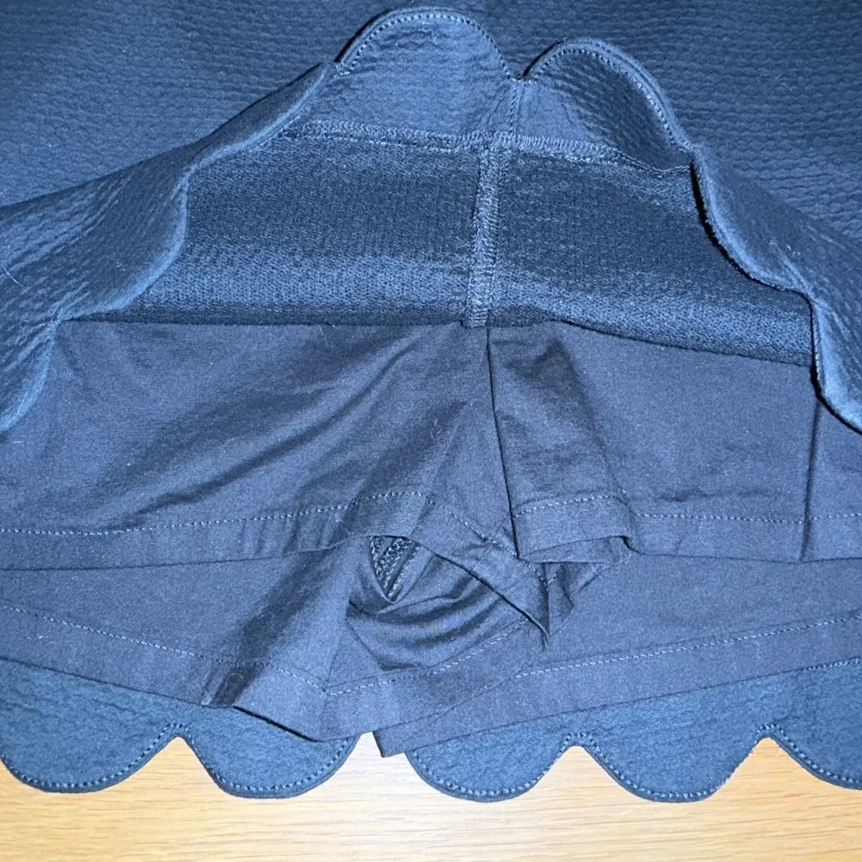 Falda corta Lilly Pulitzer para mujer talla 12 azul marino dobladillo de vieira preppy golf tenis Foto 3 de 4