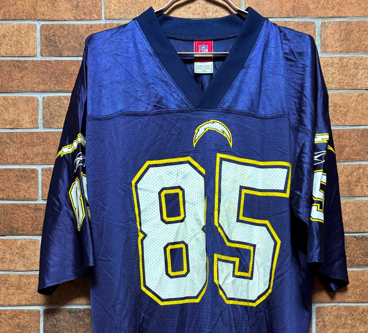 SAN DIEGO CHARGERS ANTONIO GATES #85 NFL FOOTBALL SHIRT JERSEY