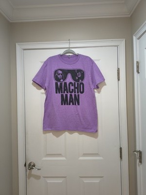 Pacific Macho BMan Purple Shirt Size Large