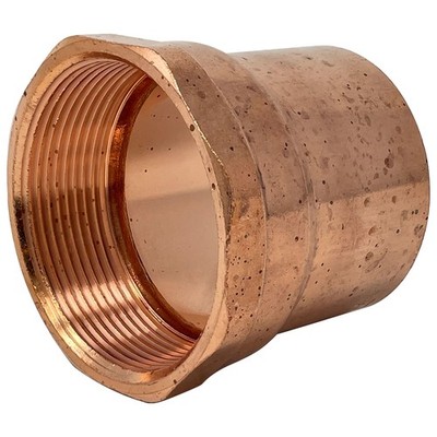 1-1/2'' Threaded Female Adapter FIP x C - COPPER PIPE FITTING