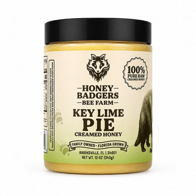 Key Lime Pie Raw Creamed Honey