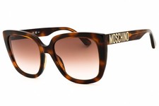 MOSCHINO MOS146-05L-55 Sunglasses Frame Size 55mm 140mm 19mm HAVANA Women