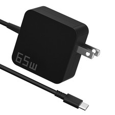 65W USB C Laptop Charger, Universal Fast Charging Power Adapter - Compact Typ...