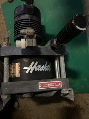 #ad Haskel AAD 5 Air Pressure Amplifier Booster $500.00