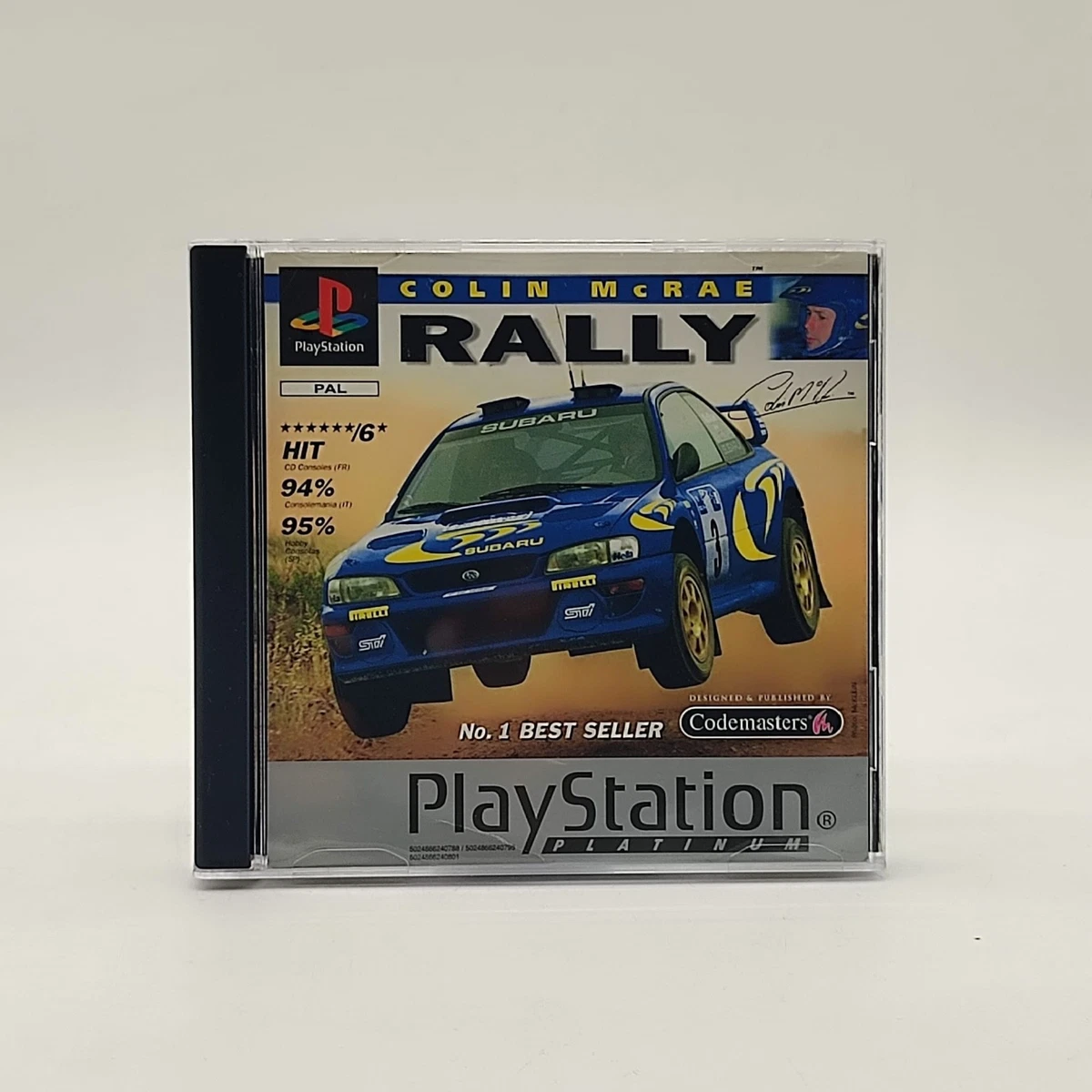 Notice jeu PS1, Colin Mcrae Rally 2.0 - Jeux vidéo