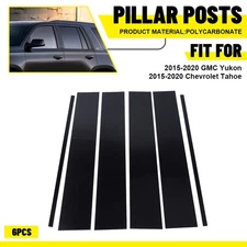 Door Window Posts Pillar Door Trim Sticker Decal For Chevrolet 2015-2020 Tahoe
