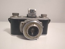 Vintage Kodak 35mm Film Camera w/ Leather Case - Untested