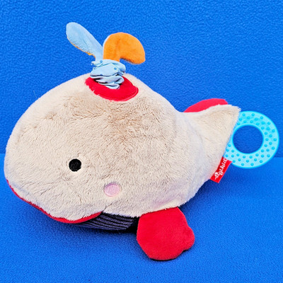 SIGIKID FISCH AKTIV WAL STOFFTIER 40907 FISH KUSCHELTIER 30 CM ACTIVITY