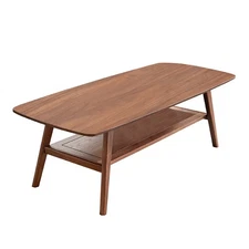 Center table Low Table 100% solid Oak Wood Top plate Desk Coffee table Width 100