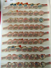 VITOLAS - COMPLETE SERIES - OLD CIGAR BANDS * REMOVE TRAFFIC SIGNS *