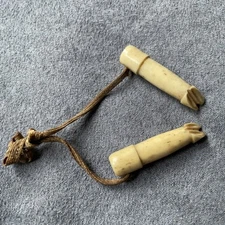 REDUCED! Antique Victorian Knitting Needle Guards