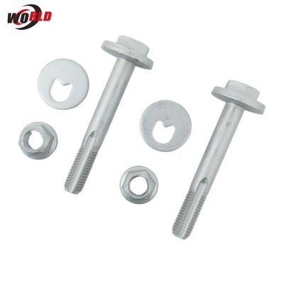 2 Pcs Rear Toe Link Bolt 2 Pcs Gasket and 2 Pcs Nut For 2010-2014 FORD S-Mk1 2.0