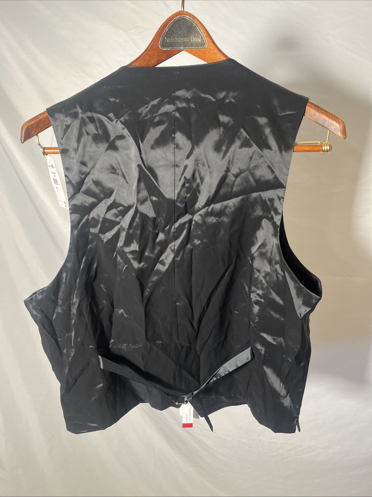 Calvin Klein Black Vest Size Medium New Suit Separate Women's thumbnail 2