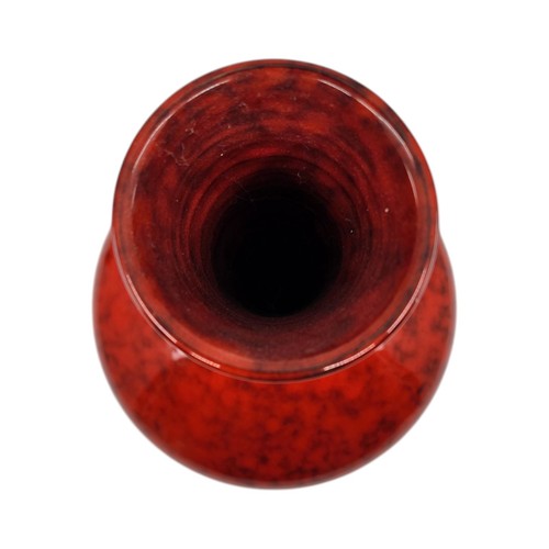 Vtg Tall Neck MCM Rosenthal Netter Italy Red Vase Mid-Century Modern 1960s - Picture 5 of 6