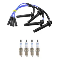 NGK 7mm Wire Set 4 Platinum Spark Plug Kit For Legacy L L SE GT 2.5L H4 SOHC