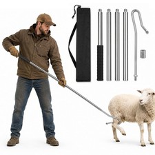 Sheep Catcher Hook, 2m Stainless Steel Goat & Sheep Leg Hook | 304 stainless