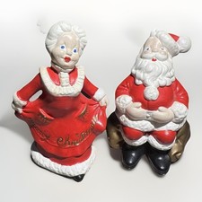 Vintage Ceramic Atlantic Mold 5  Mr & Mrs Cla...